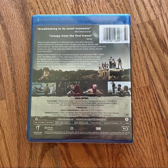 NWT/EUC AMC The Walking Dead TV Series DVD Set (Season 1 & Season 2) - Picture 11 of 12